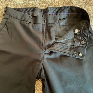 Mens black pants 33x32